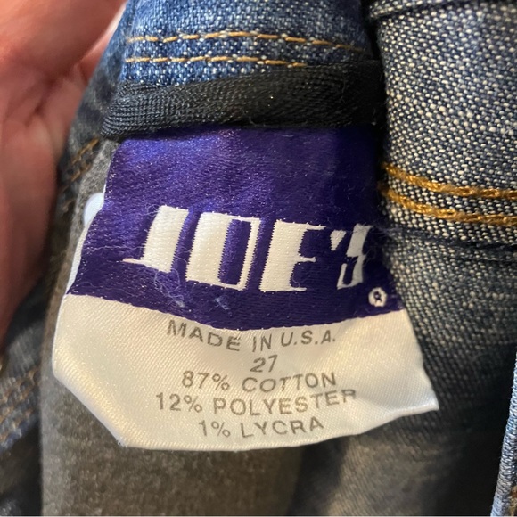 Vintage Y2K Joe’s Button Fly Long Fresca Jeans - Picture 11 of 13
